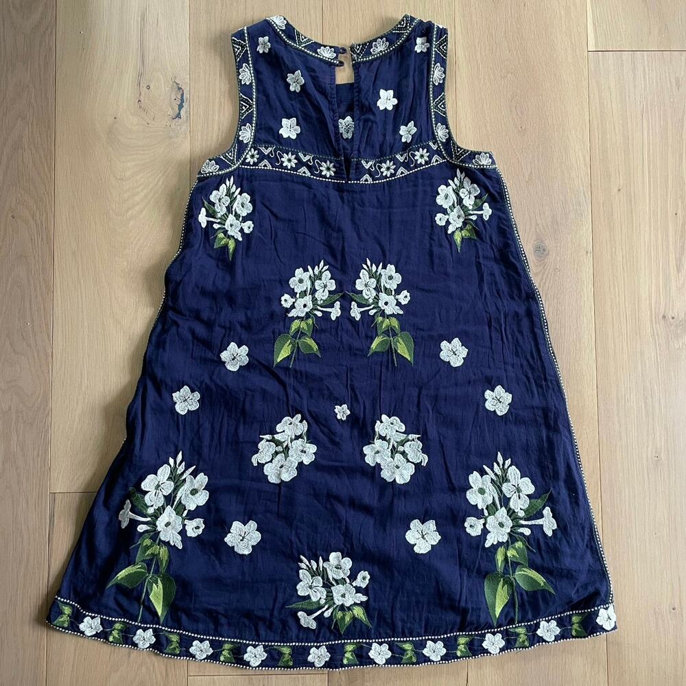 Maeve Rosa Anthropologie Embroidered Dress 4 - Picture 3 of 3
